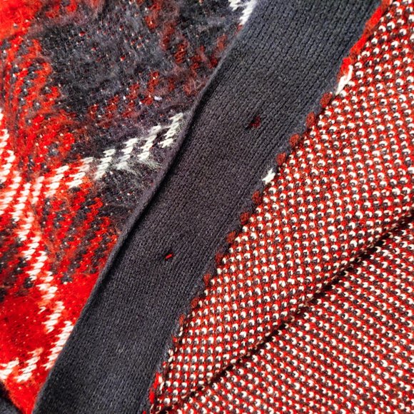 Abound Tartan Red and Blue Cardigan - Picture 6 of 7